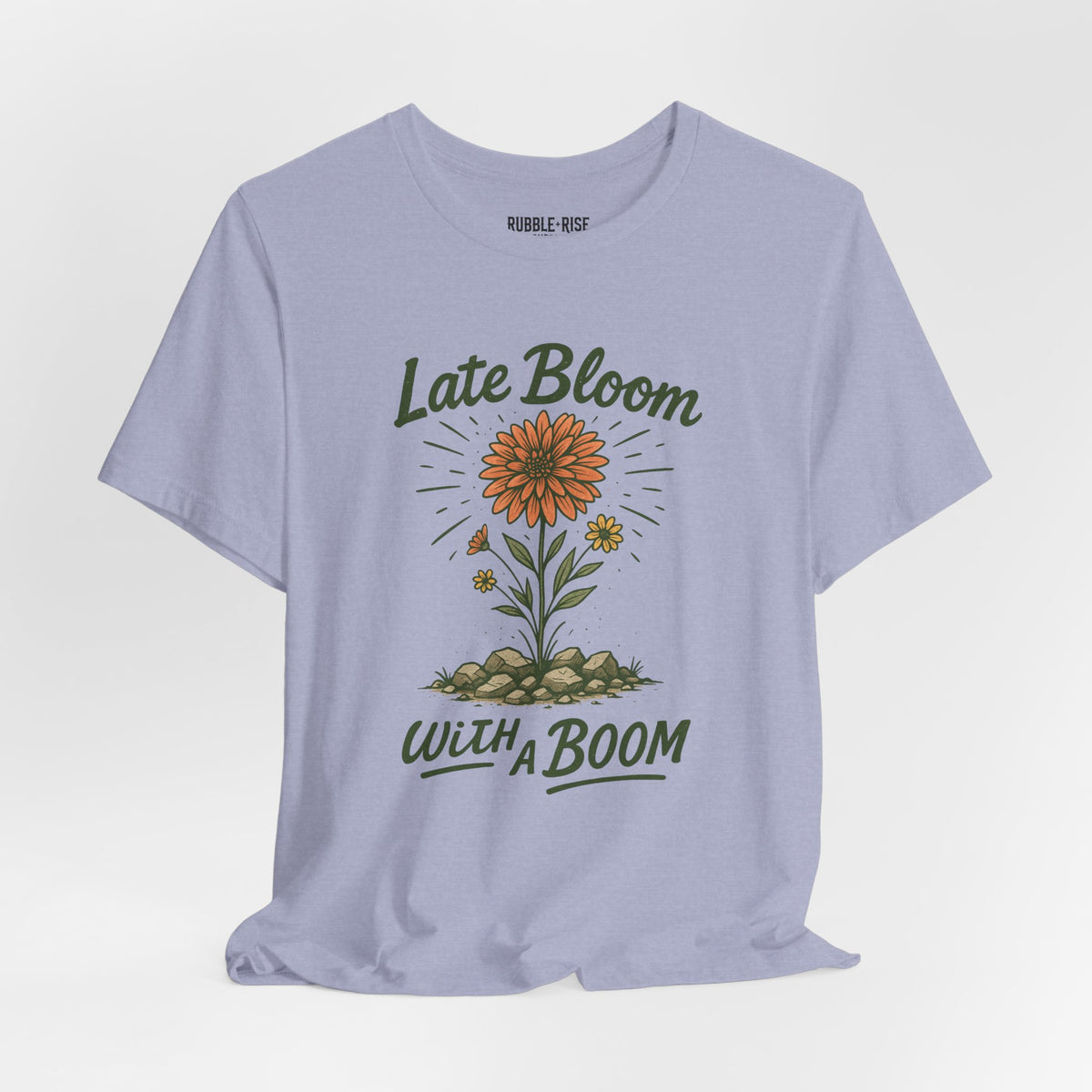 Late Bloom Fresh Floral t-shirt