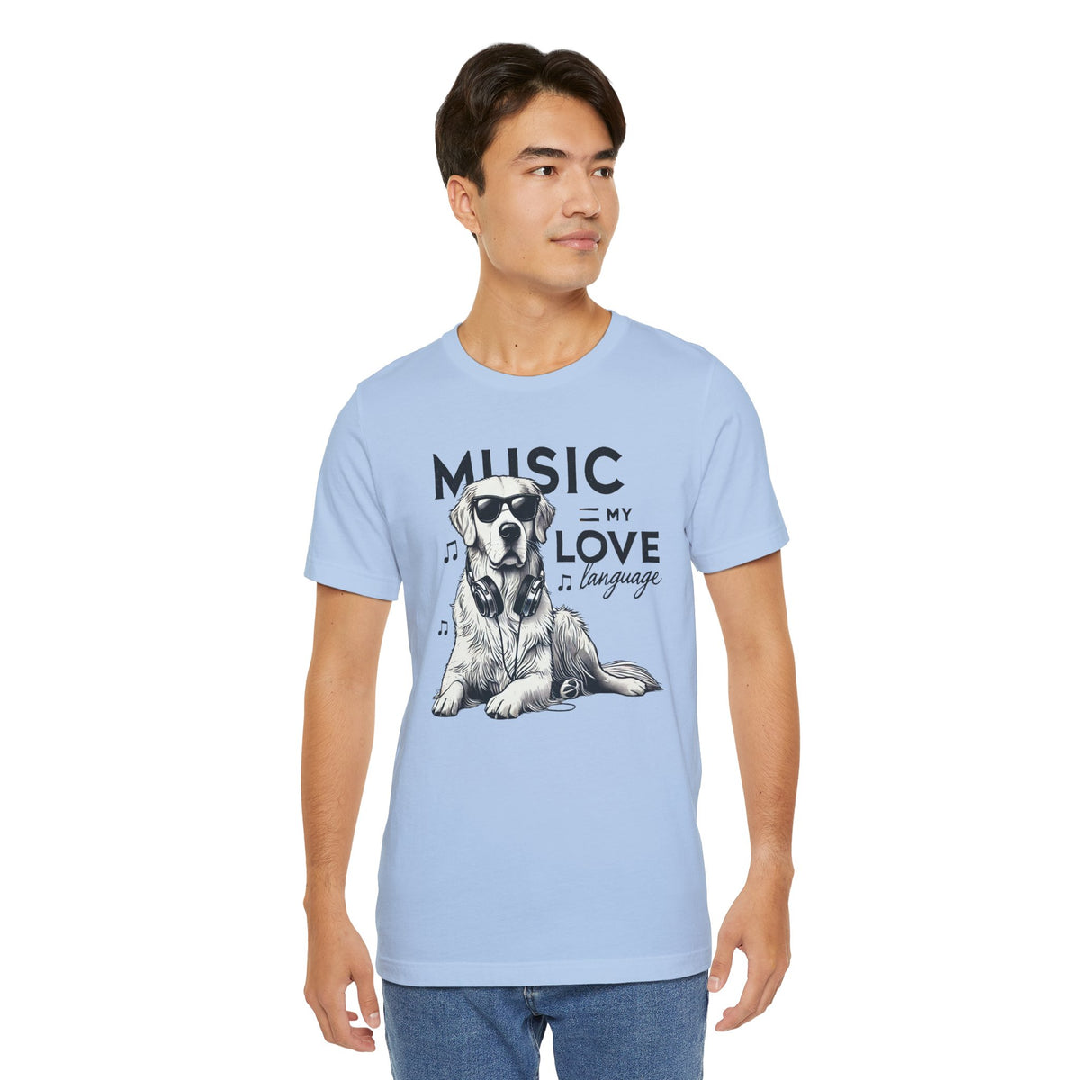Music = My Love Dog Lover t-shirt