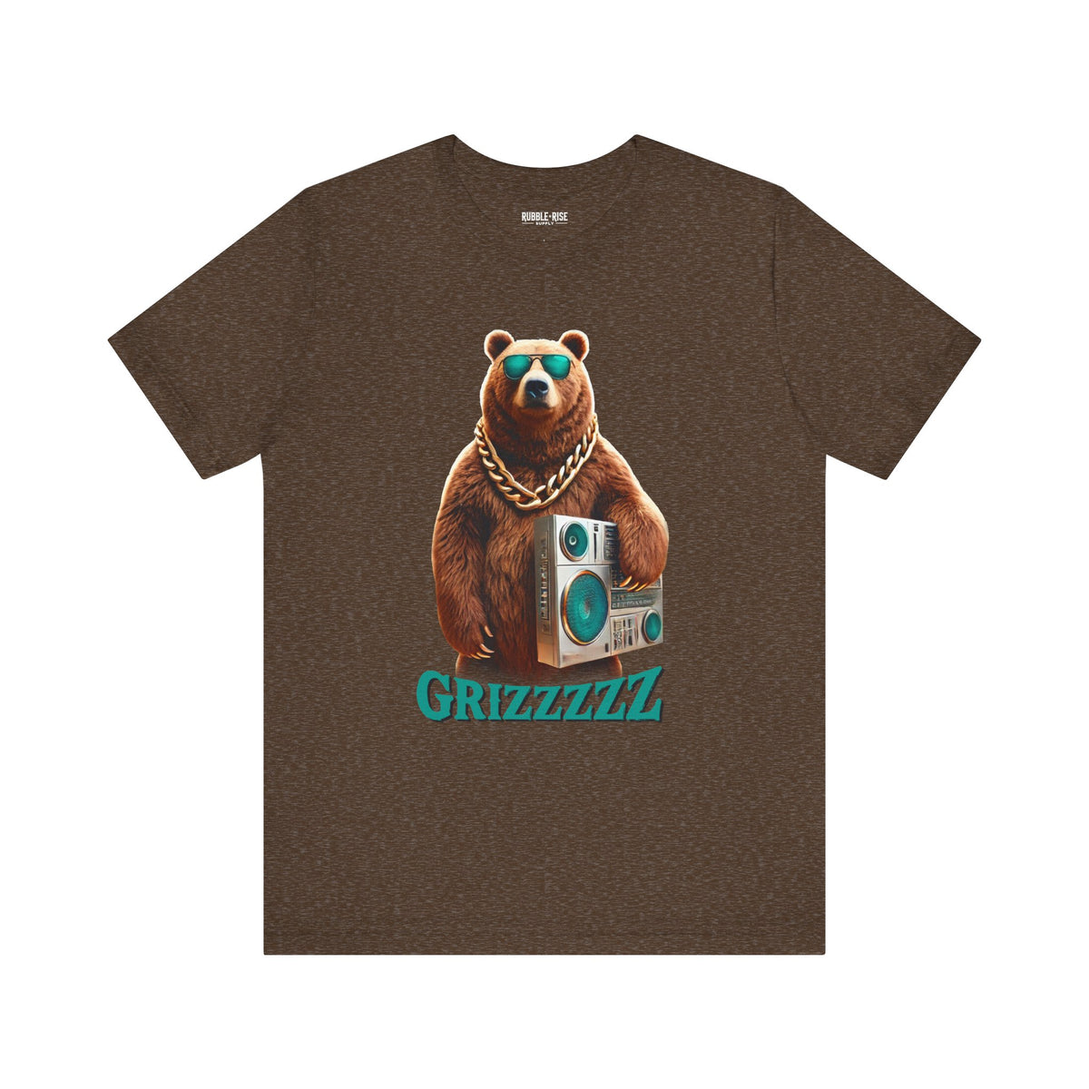 Grizzzzz Bear Retro Hip Hop t-shirt