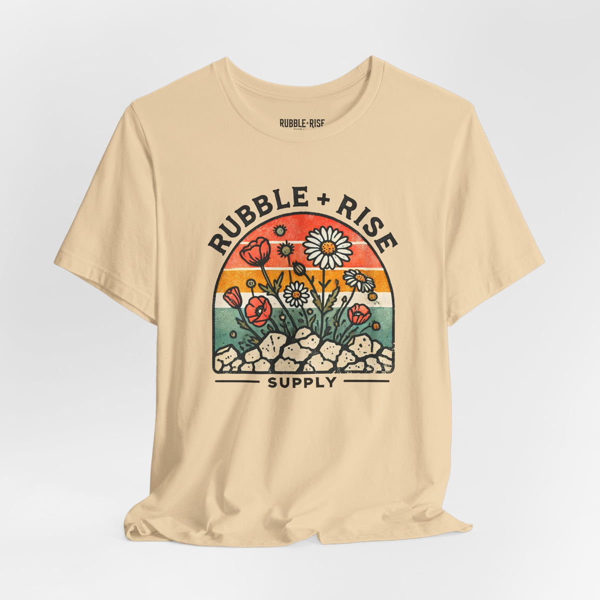Rubble + Rise Floral Summer t-shirt