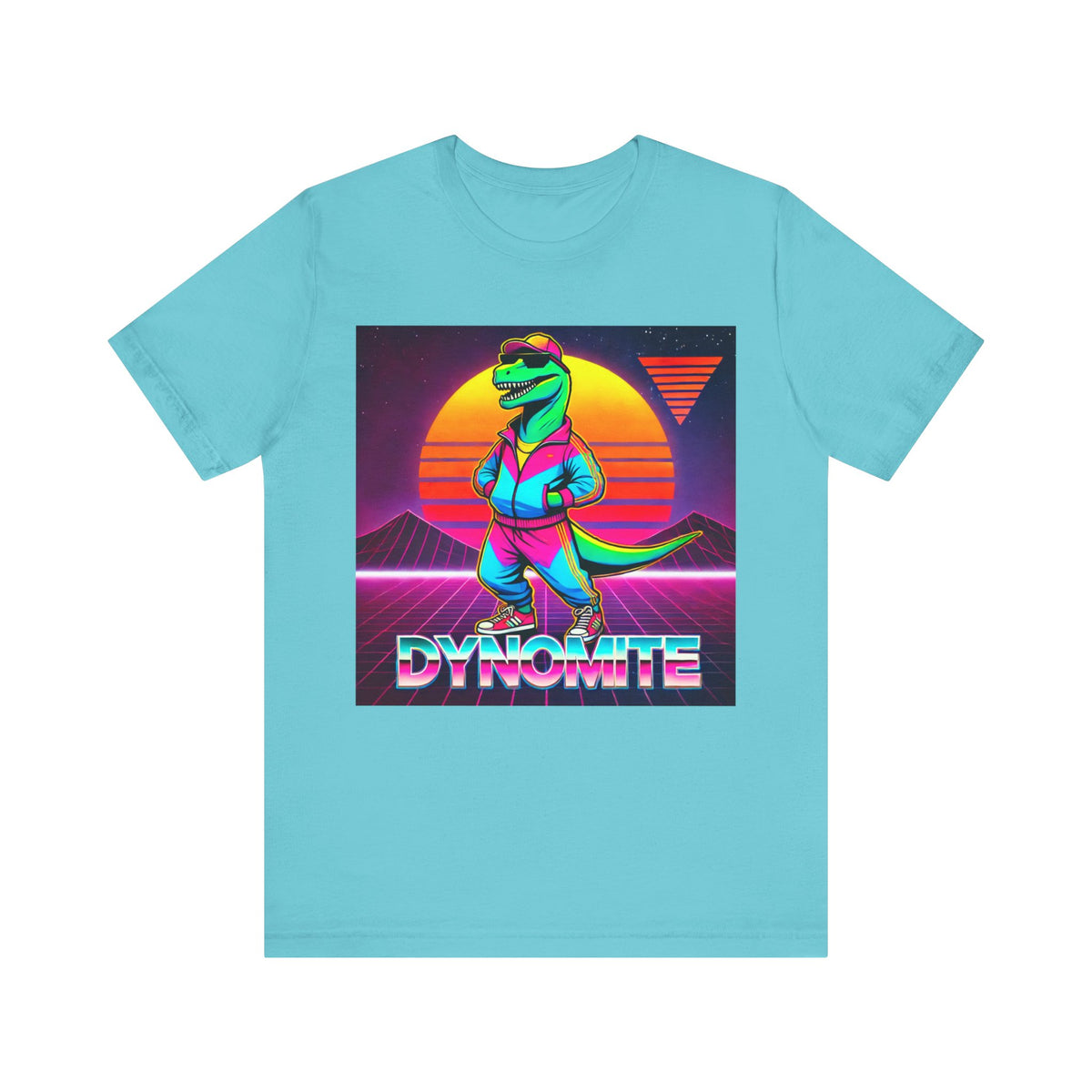 Short Sleeve t-shirt in turquoise