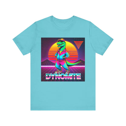 Short Sleeve t-shirt in turquoise