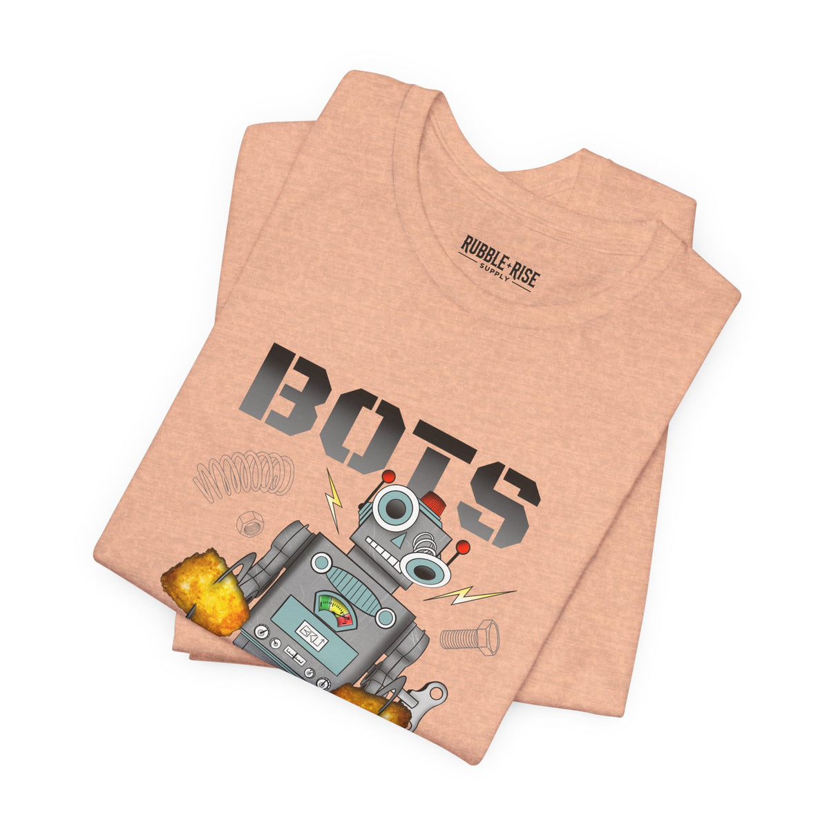 Bots n Tots Cartoon Robot t-shirt