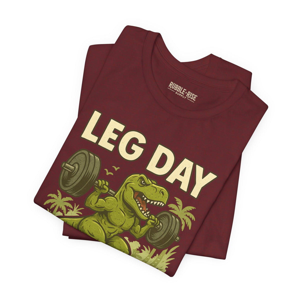 Leg Day Legend T-Rex t-shirt