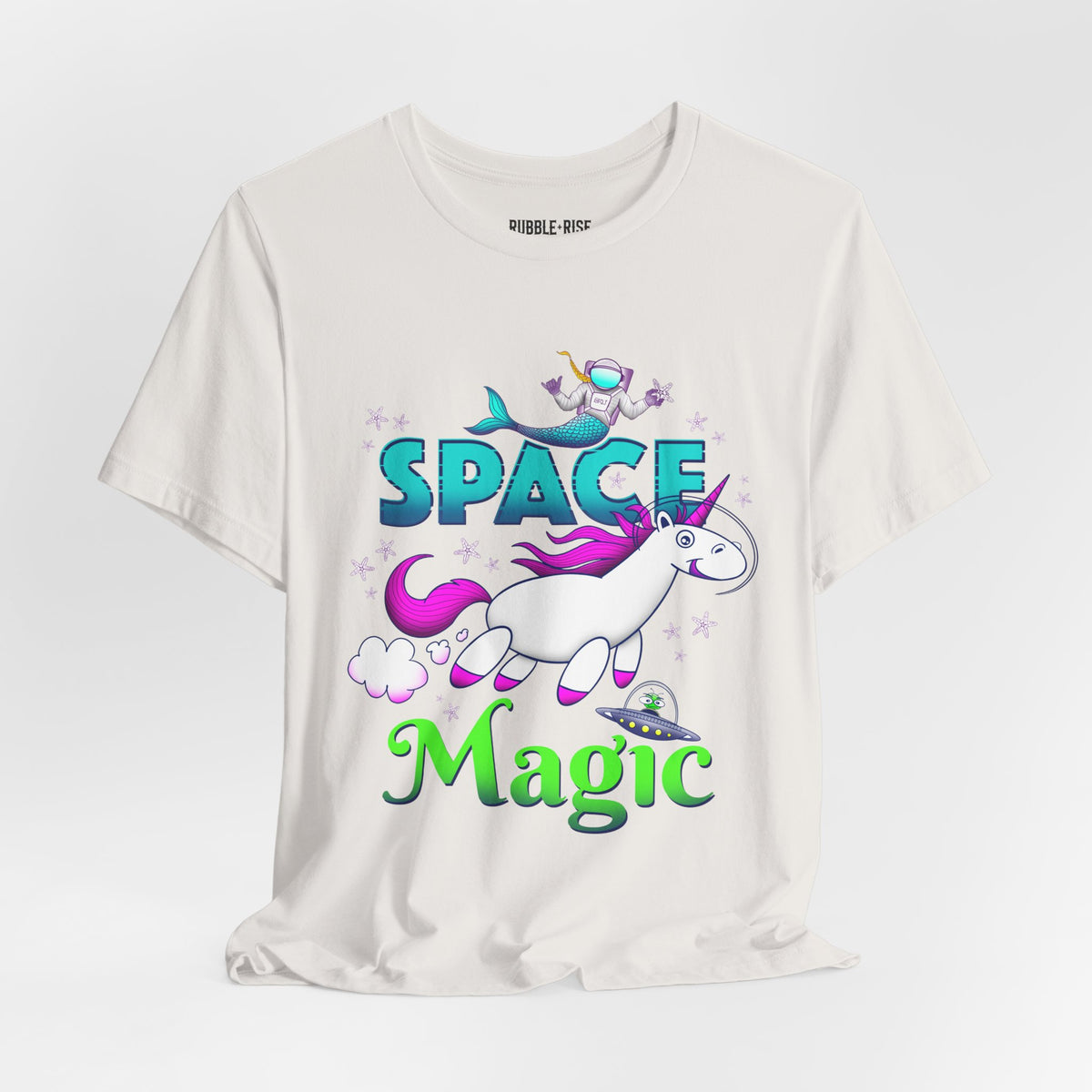 Space Magic Unicorn Fantasy t-shirt
