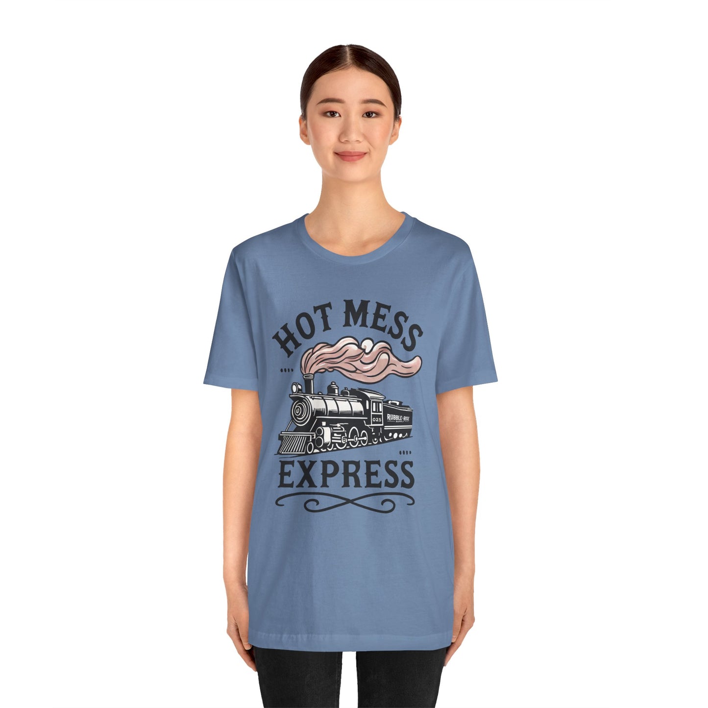 Hot Mess Express Graphic Tee - Unisex Short Sleeve Shirt for Fun-Loving Souls