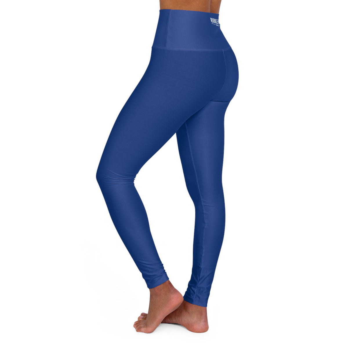 Classic Blue Colorway high-waist leggings