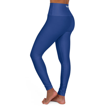 Classic Blue Colorway high-waist leggings