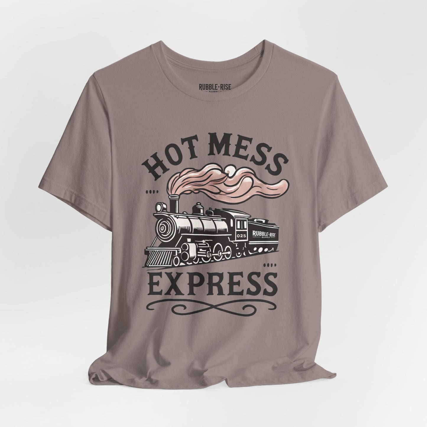 Hot Mess Express Graphic Tee - Unisex Short Sleeve Shirt for Fun-Loving Souls