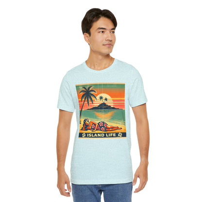 Retro Island Life Summer Beach t-shirt