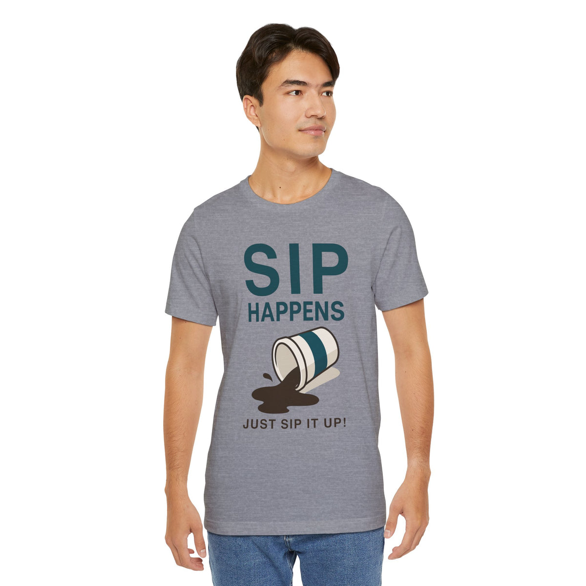 Sip Happens coffee lover graphic tee, photo 11
