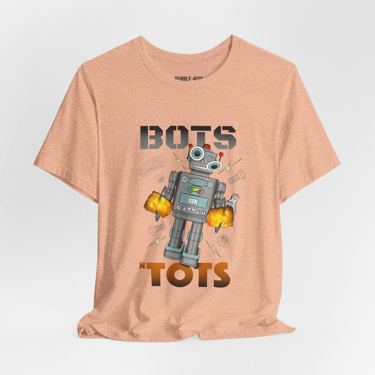 Bots n Tots Cartoon Robot t-shirt