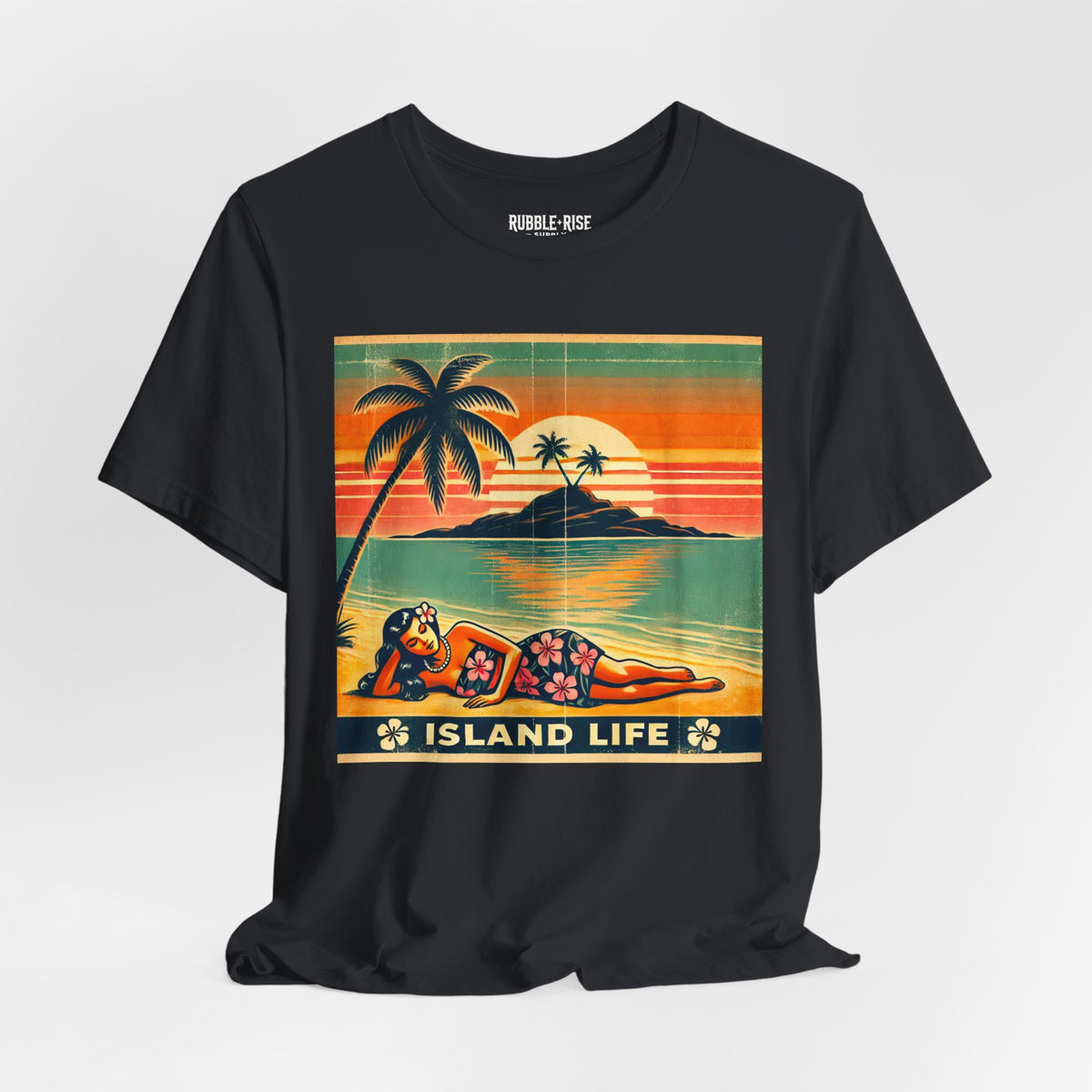 Retro Island Life Summer Beach t-shirt