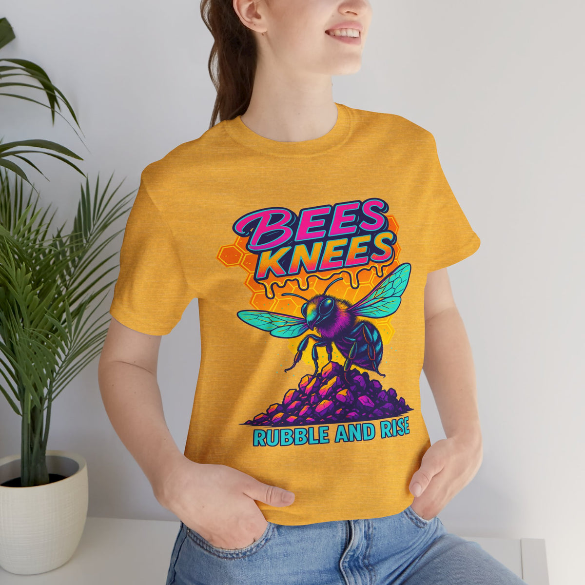 Bee's Knees Neon Bee Lover t-shirt