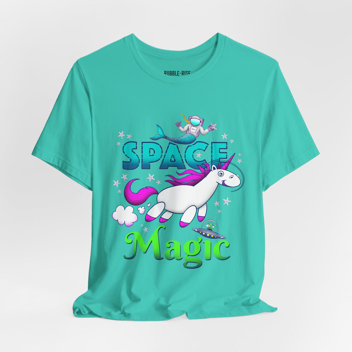 Space Magic Unicorn Fantasy t-shirt