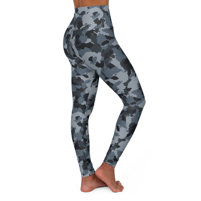 Urban Steel Camo High Waisted Leggings