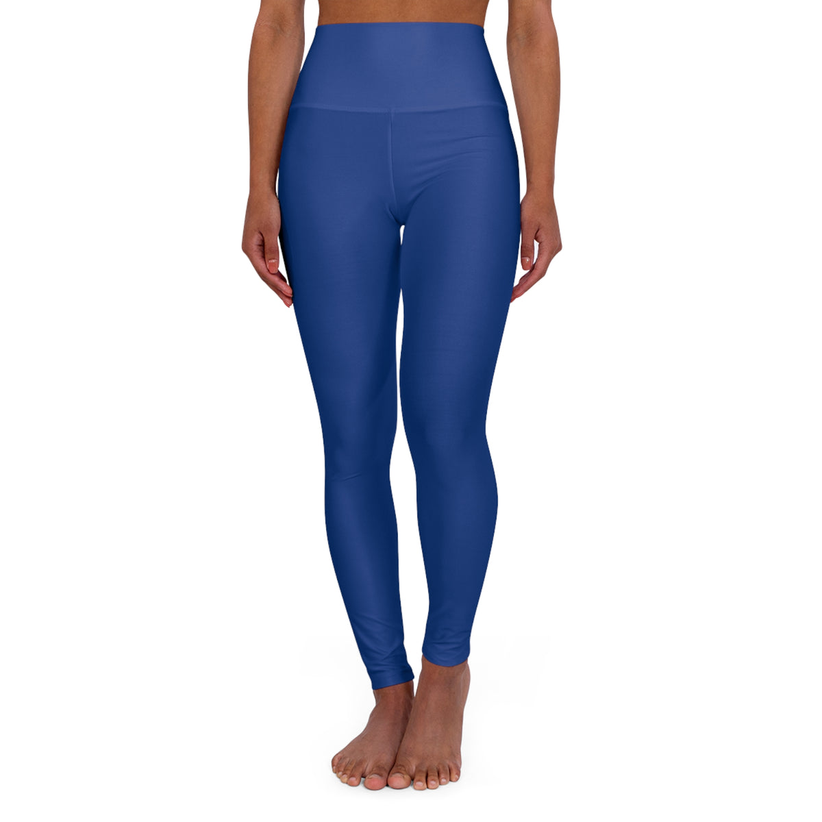 Classic Blue Colorway high-waist leggings