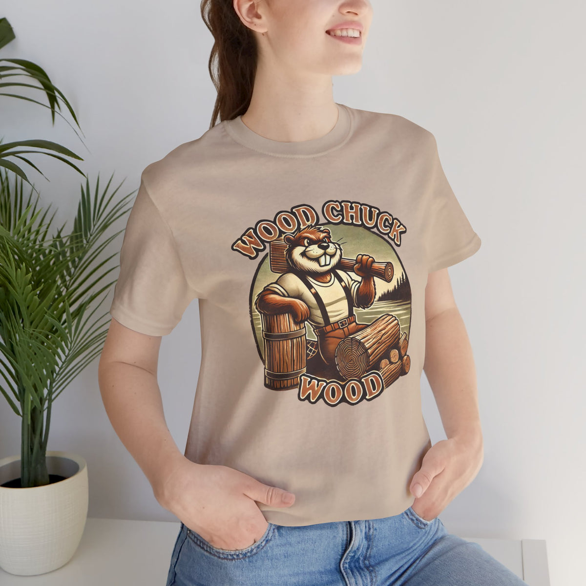 Wood Chuck Wood Nature Lover t-shirt