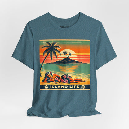 Retro Island Life Summer Beach t-shirt