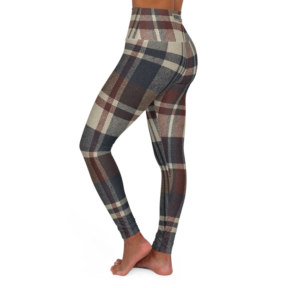 Get Your Plaid On high-waist leggings