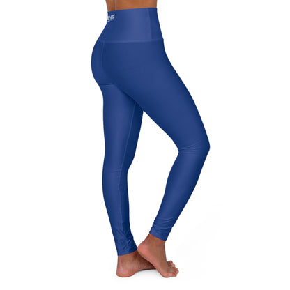 Classic Blue Colorway high-waist leggings