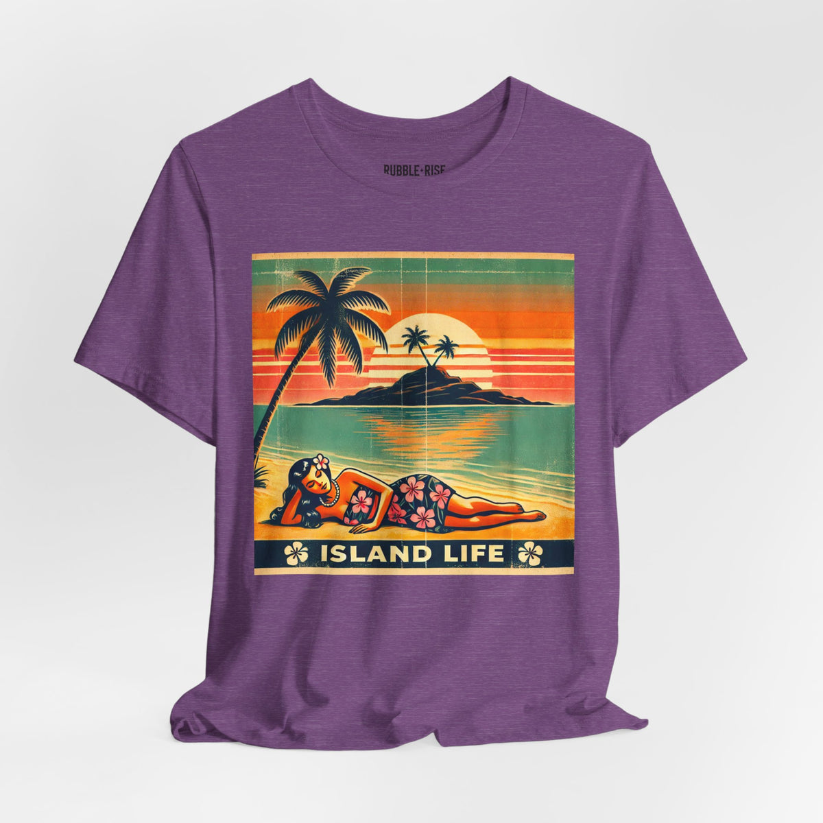 Retro Island Life Summer Beach t-shirt
