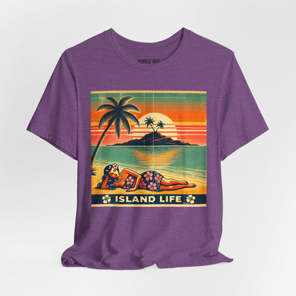 Retro Island Life Summer Beach t-shirt