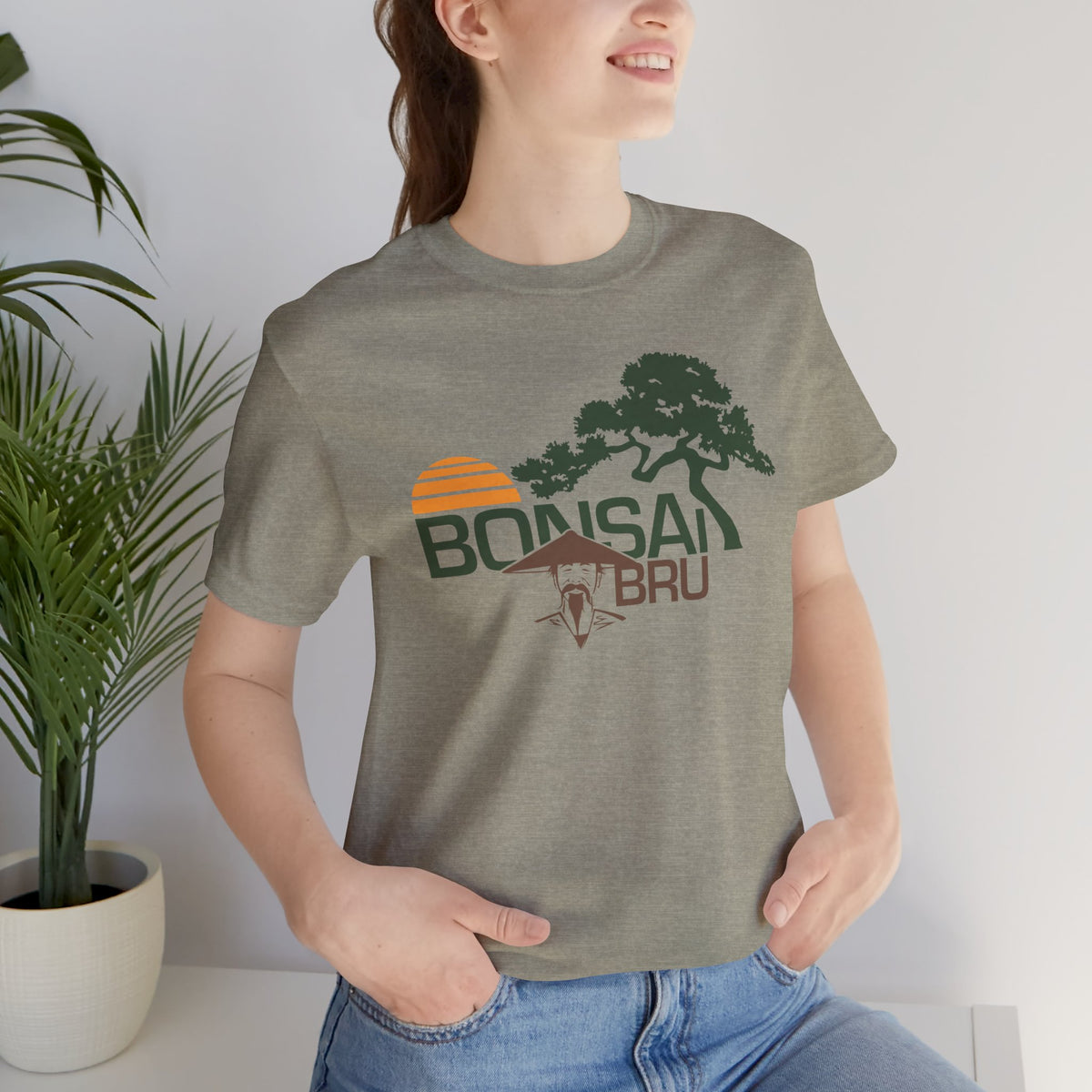 Bonsai Tree Sunset Tee | Bonsai Graphic Shirt