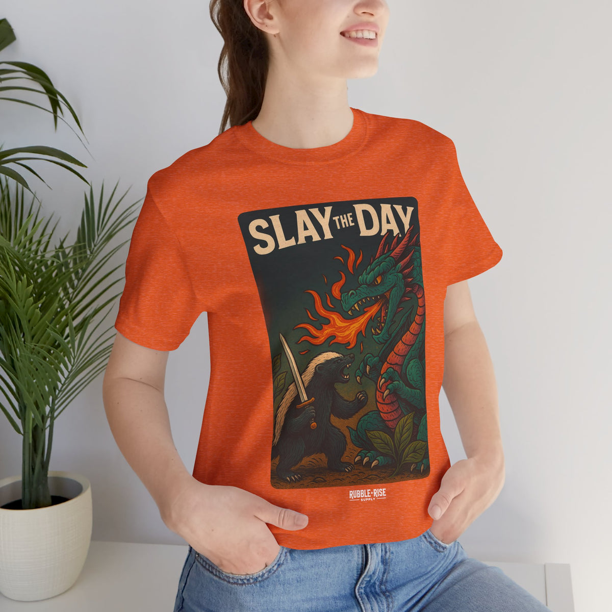 Slay the Day Dragon t-shirt