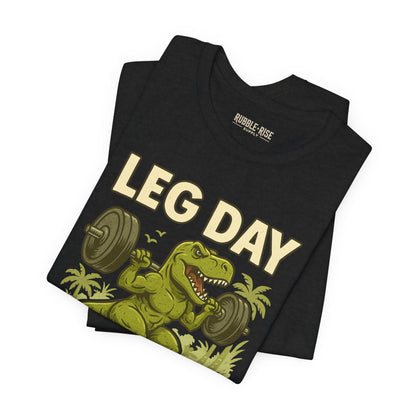 Leg Day Legend T-Rex t-shirt