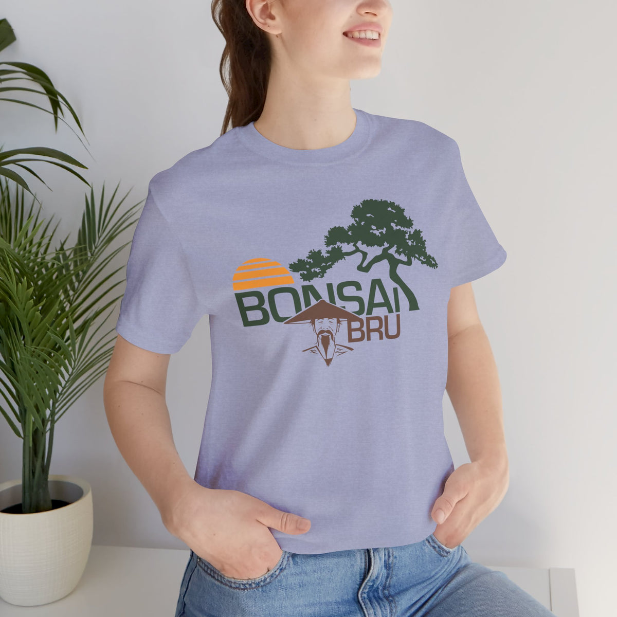 Bonsai Tree Sunset Tee | Bonsai Graphic Shirt
