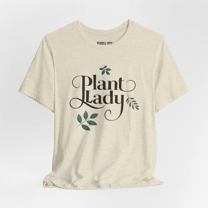 Plant Lady Gardening t-shirt in heather prism natural