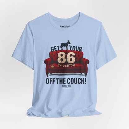 86 This Stitch Couch Potato t-shirt in baby blue