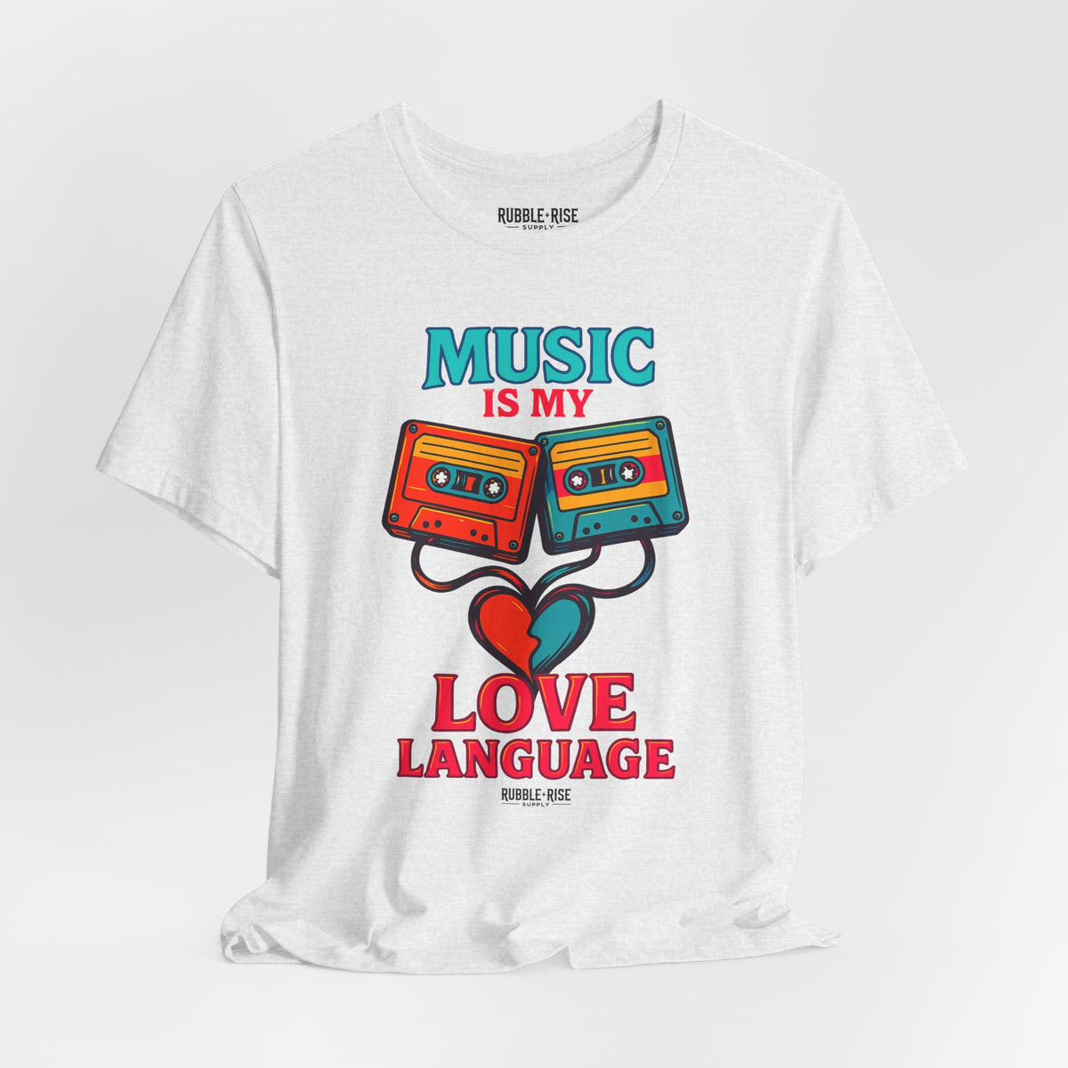 Music Is My Love Language Retro Music t-shirt