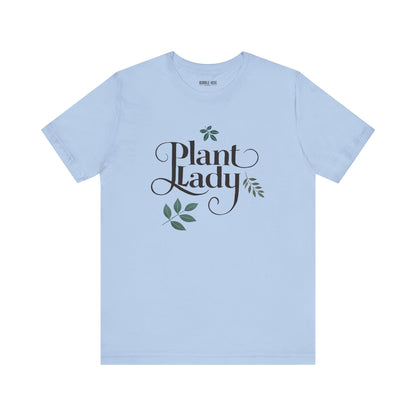 Plant Lady gardening graphic tee, Heather Prism Peach