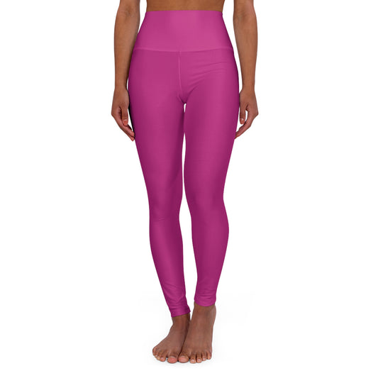 Classic Pink Colorway high-waist leggings
