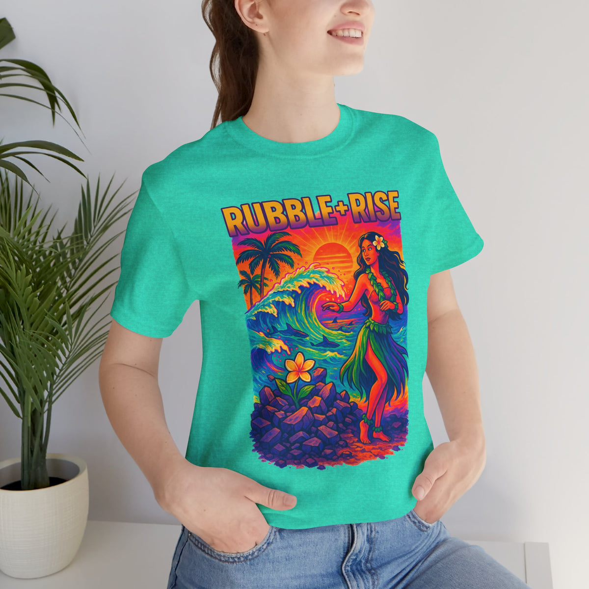 Tropical Paradise Rubble and Rise t-shirt