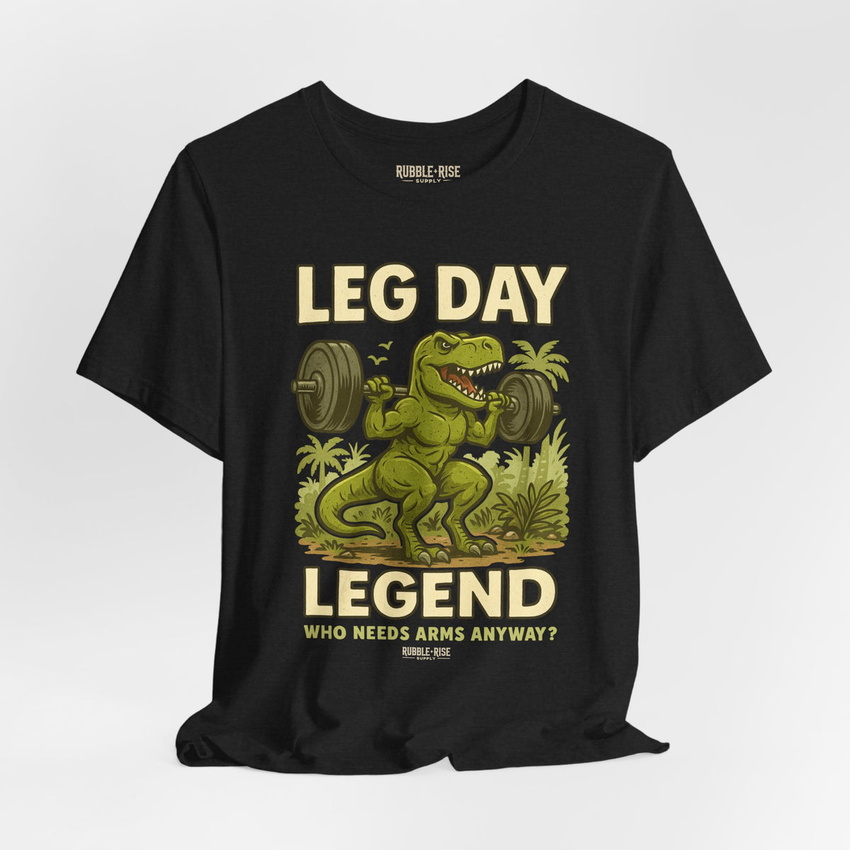 Leg Day Legend T-Rex t-shirt