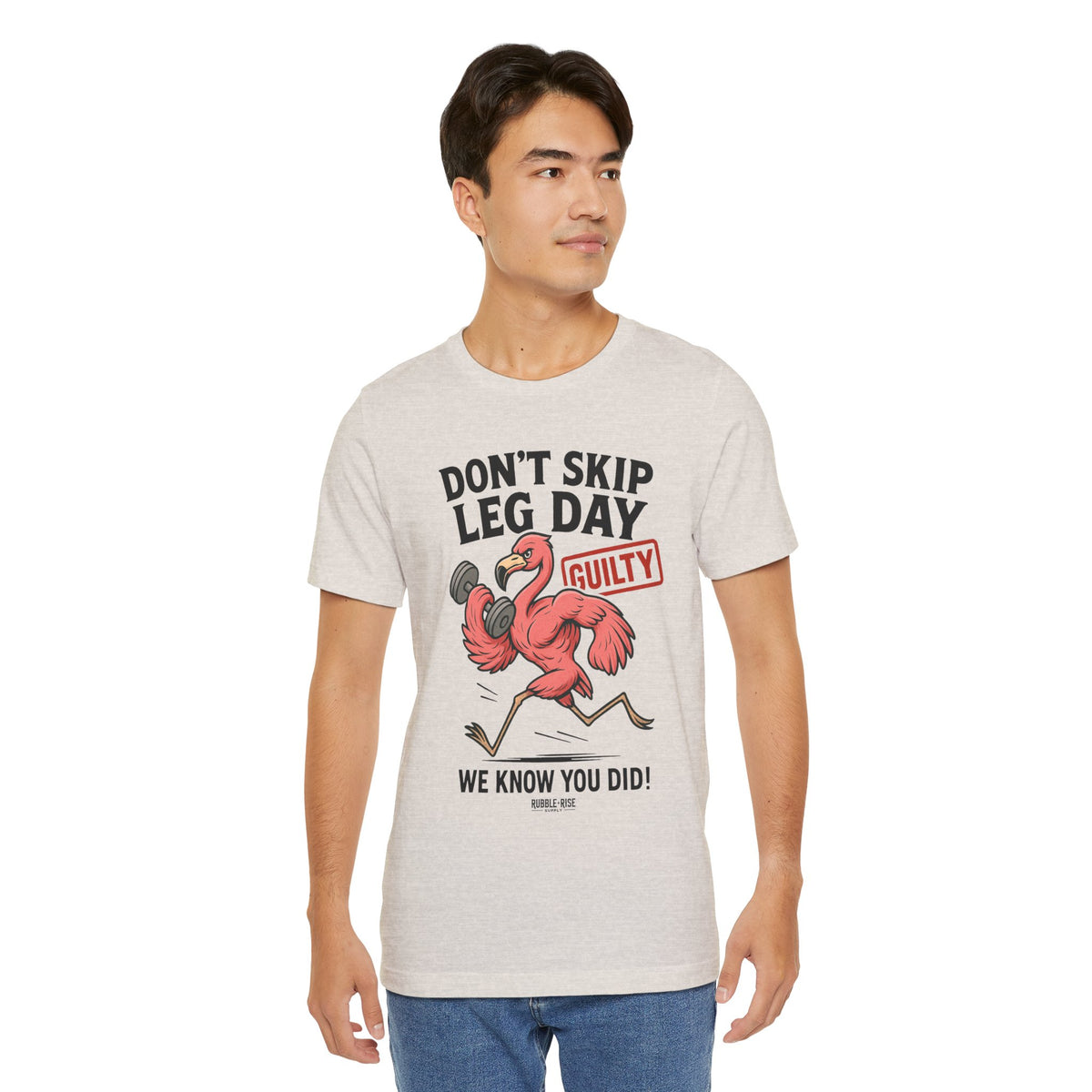 Don't Skip Leg Day Flamingo t-shirt