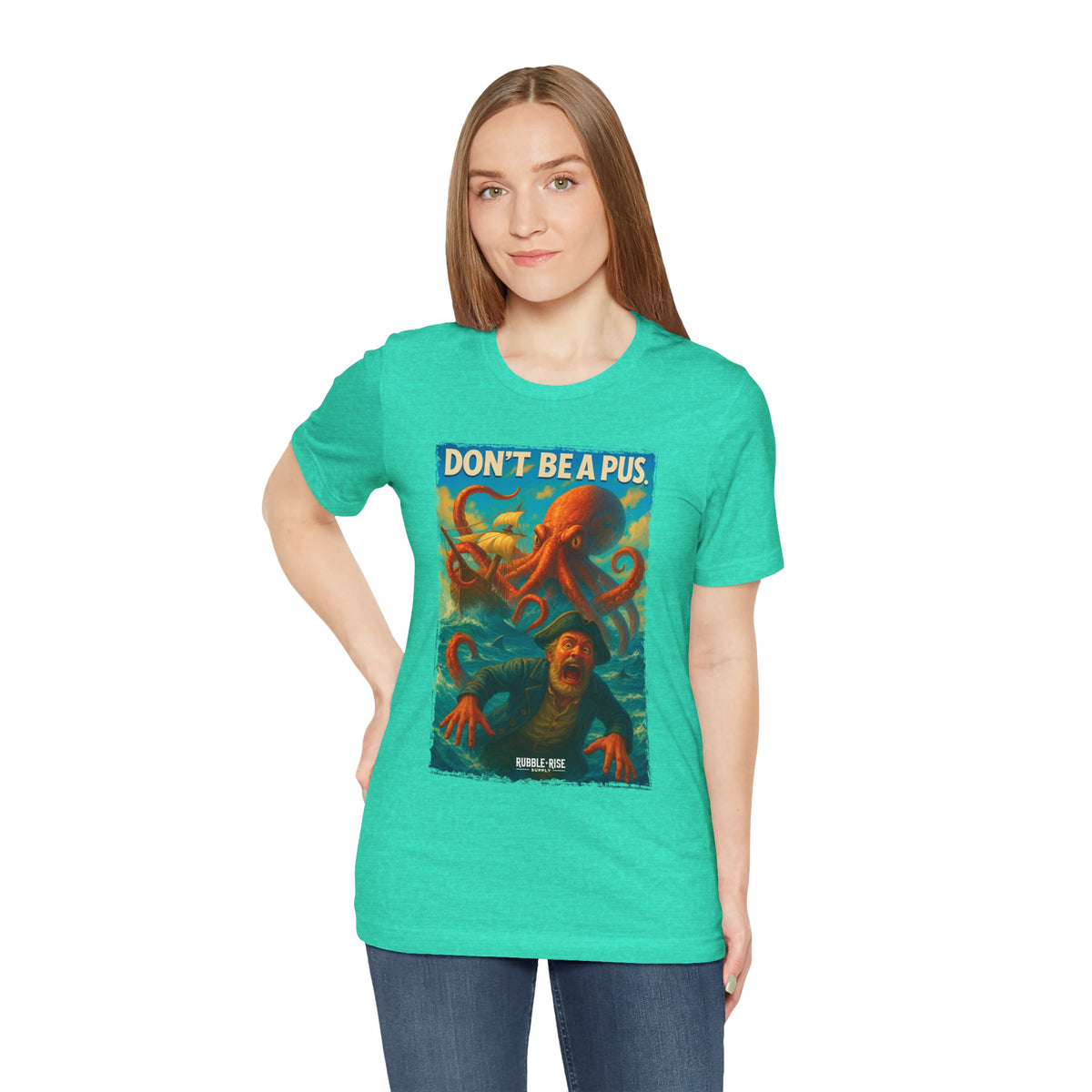 Don't Be a Pus Octopus Ocean t-shirt