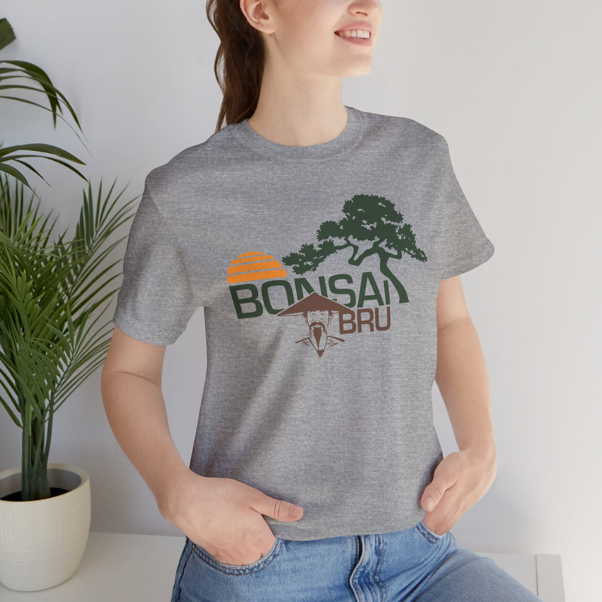 Bonsai Tree Sunset Tee | Bonsai Graphic Shirt