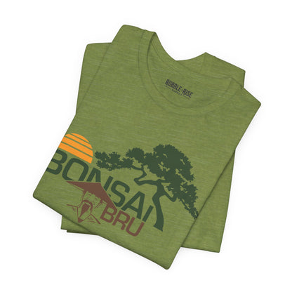 Bonsai Tree Sunset Tee | Bonsai Graphic Shirt