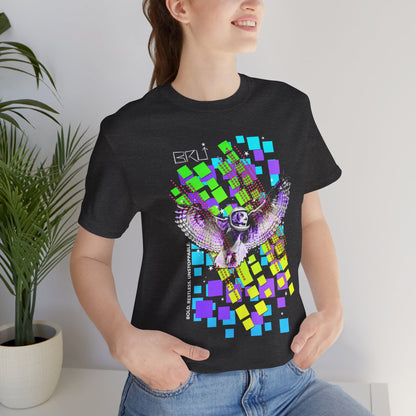 Take It to the Moon Owl Neon t-shirt