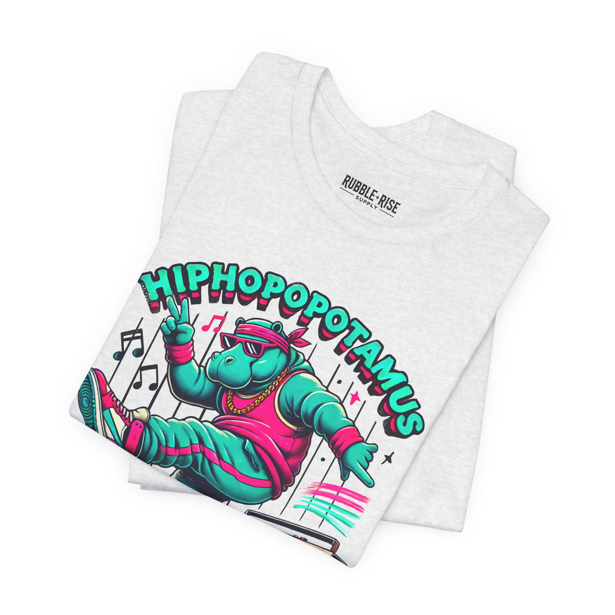 HipHopOpotamus Retro Music Throwback t-shirt