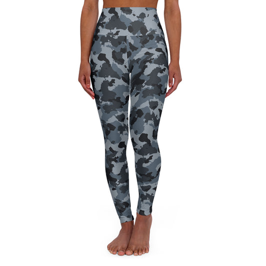 Urban Steel Camo High Waisted Leggings