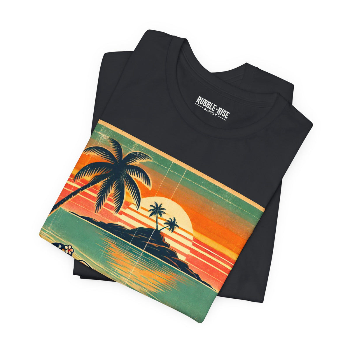 Retro Island Life Summer Beach t-shirt