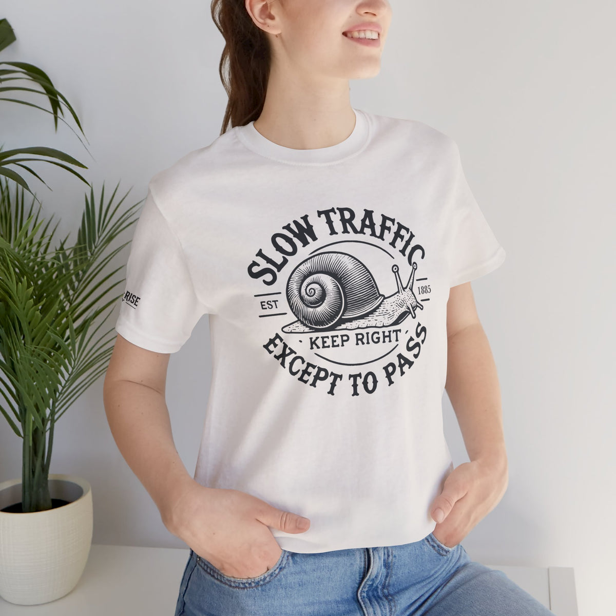 Funny Snail Traffic Humor t-shirt