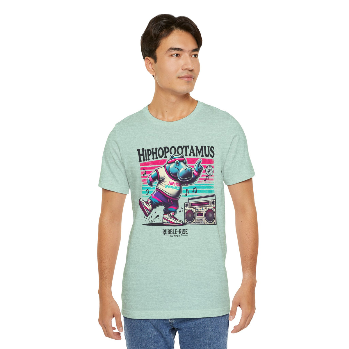 Hiphopootamus Hip Hop Humor t-shirt