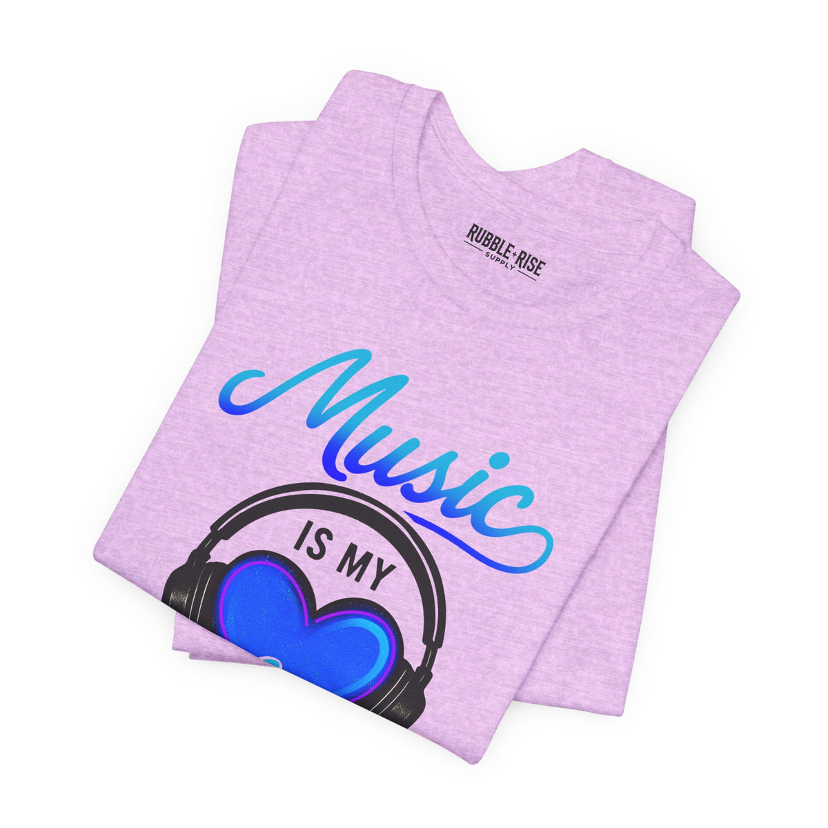 Music Is My Love Language Headphone t-shirt