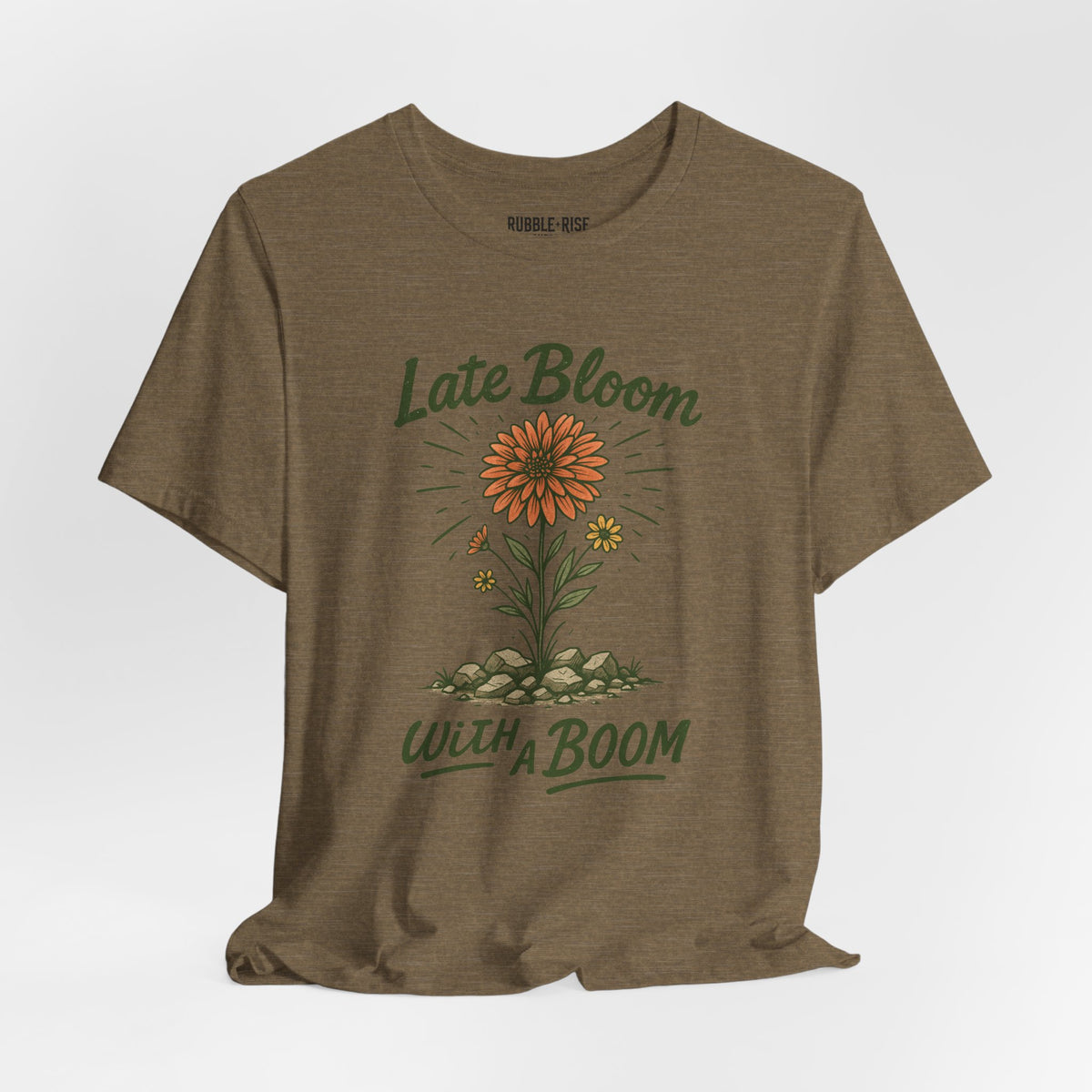 Late Bloom Fresh Floral t-shirt